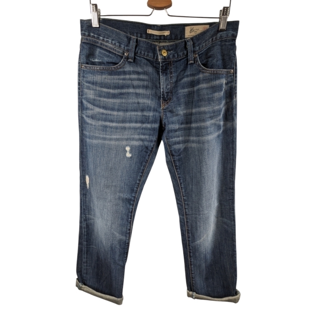 Gap Limited Edition Straight Leg Distressed Jeans Sz 27/4
